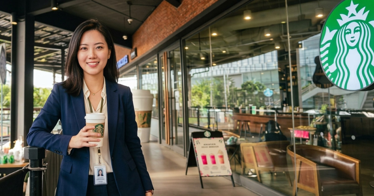 Starbucks สาขาเดอะ สตรีท เปิด 24 ชม. พร้อมมีห้องประชุม