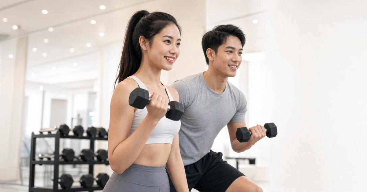 ออกกำลังกายที่ Jetts Fitness
